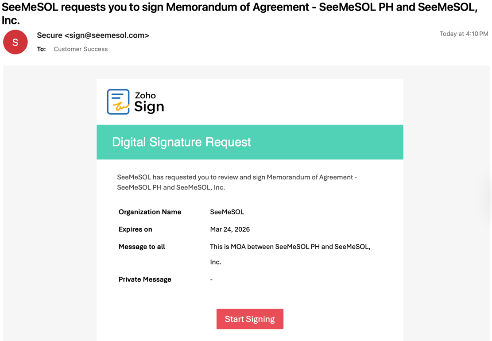 A screenshot of a email

AI-generated content may be incorrect.